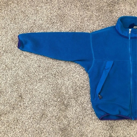 Blue unisex Patagonia zip up jacket - Picture 3 of 5